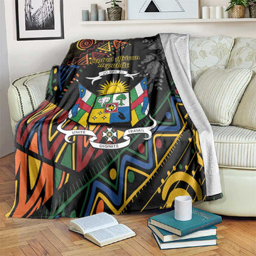Central African Republic Blanket Protea - African Pattern LT01