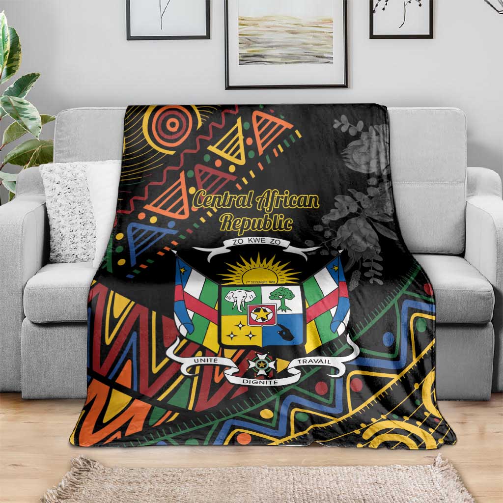Central African Republic Blanket Protea - African Pattern LT01
