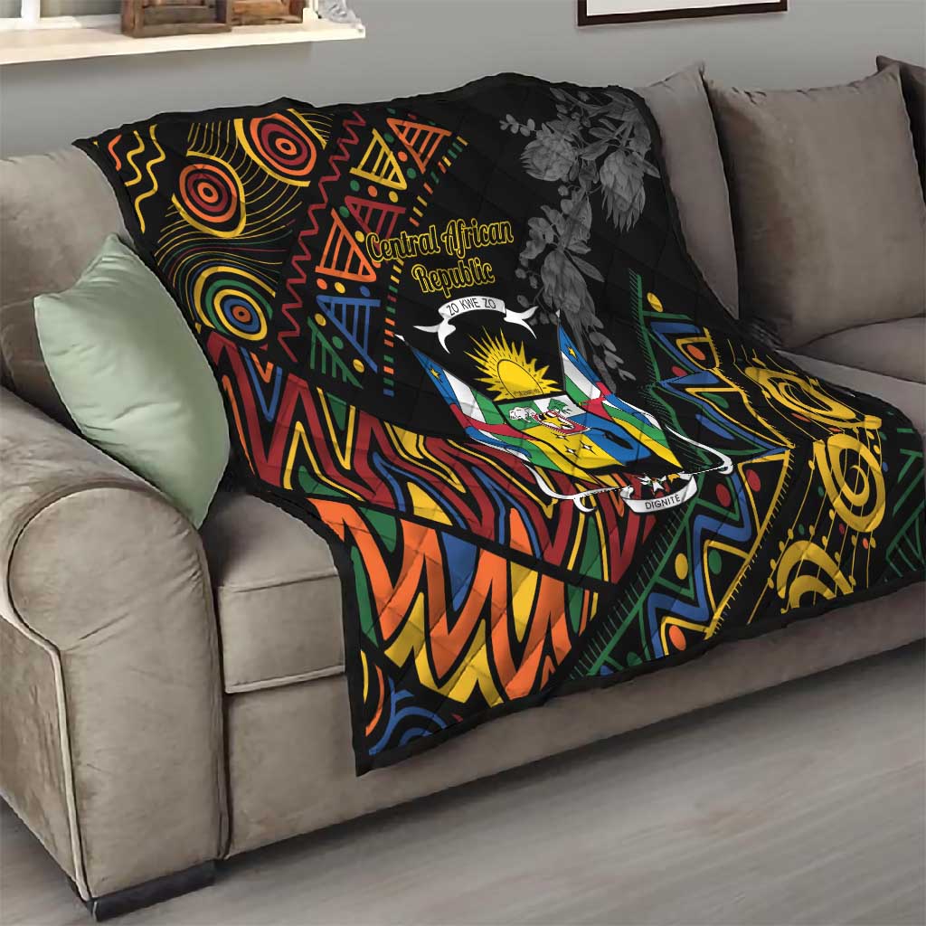 Central African Republic Quilt Protea - African Pattern LT01
