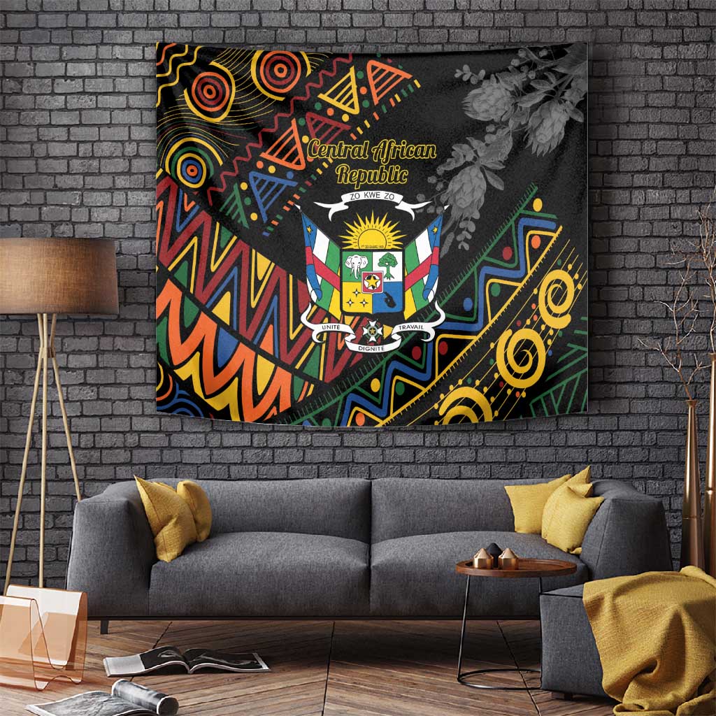 Central African Republic Tapestry Protea - African Pattern LT01