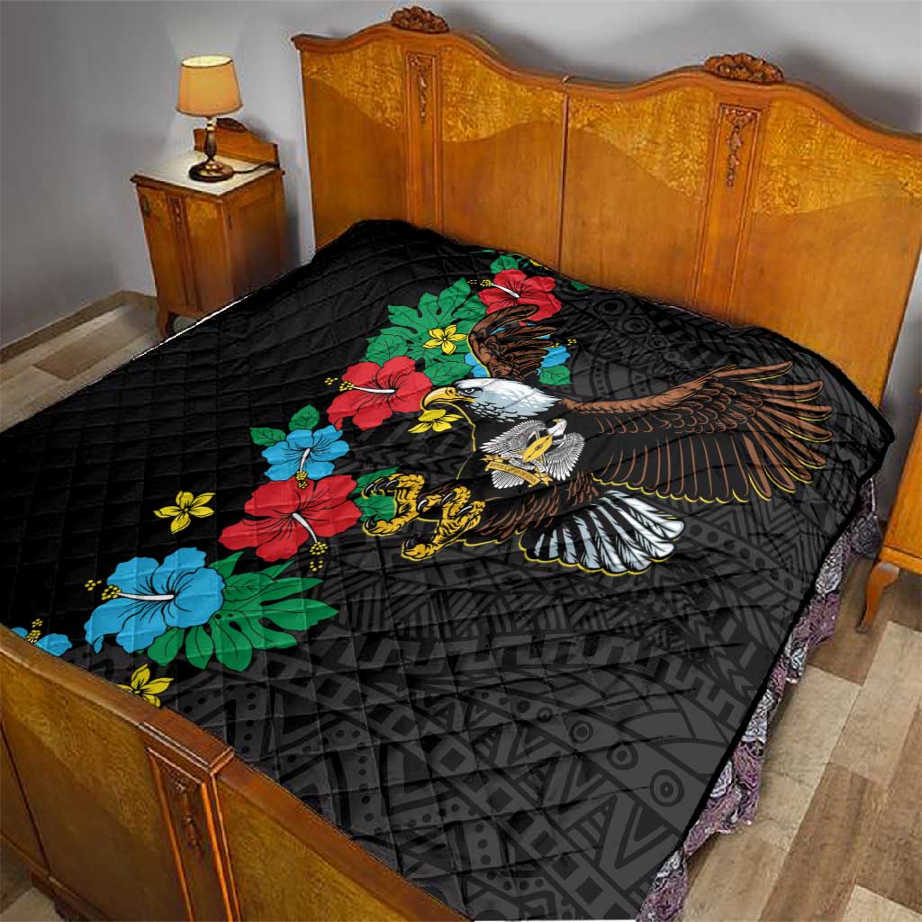 South Sudan Quilt African Pattern Hibiscus Floral LT01