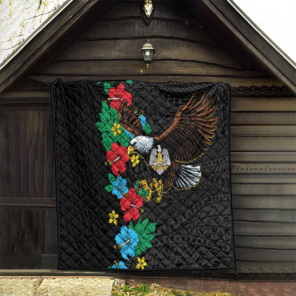 South Sudan Quilt African Pattern Hibiscus Floral LT01