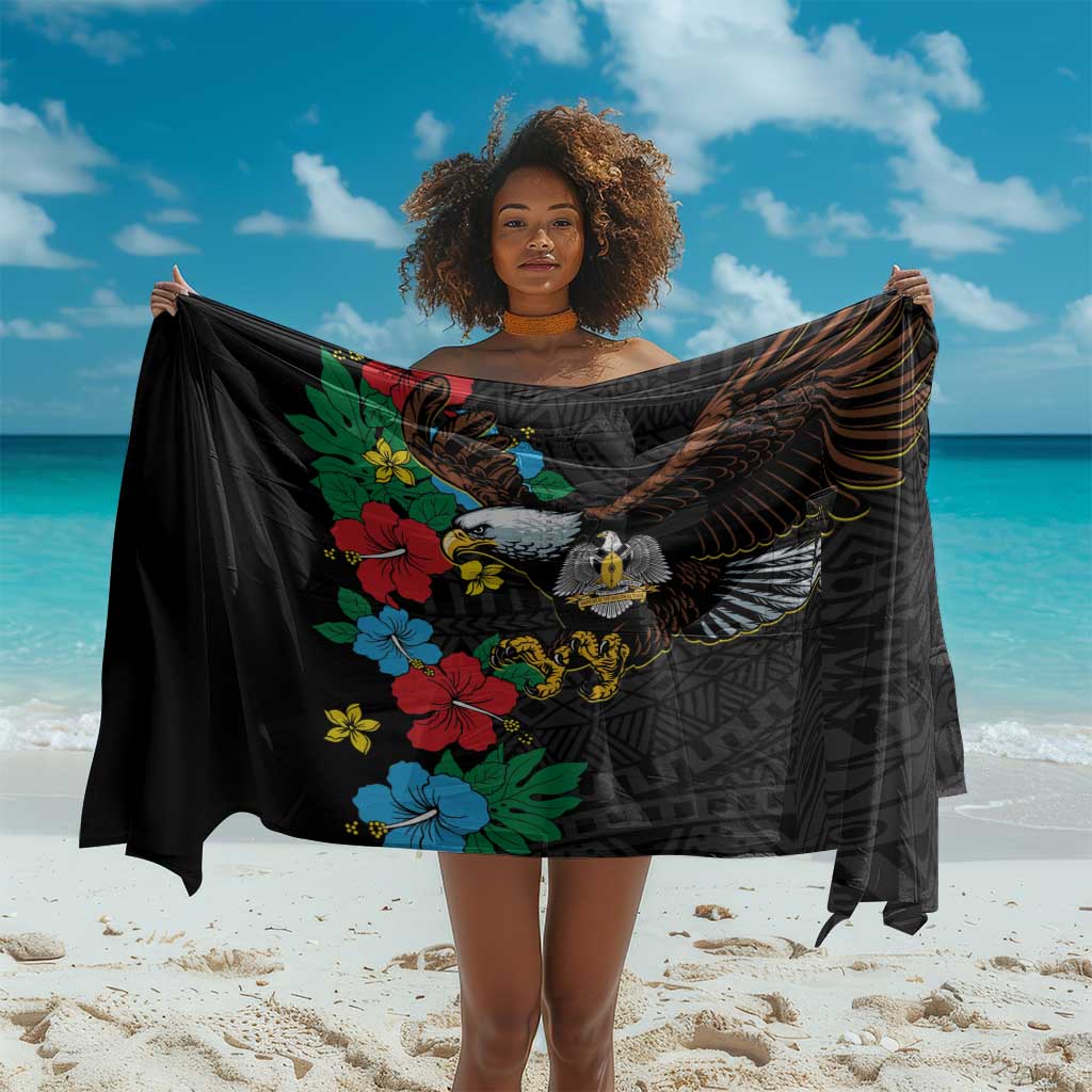 South Sudan Sarong African Pattern Hibiscus Floral LT01