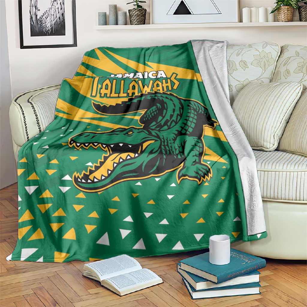 Afro Jamaica Cricket Tallawahs Blanket Fi Wi Tallawahs Champions LT01