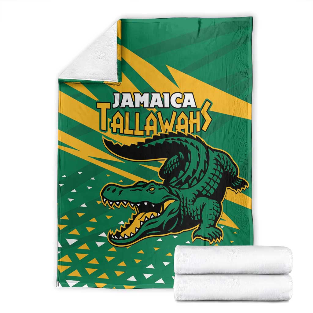 Afro Jamaica Cricket Tallawahs Blanket Fi Wi Tallawahs Champions LT01