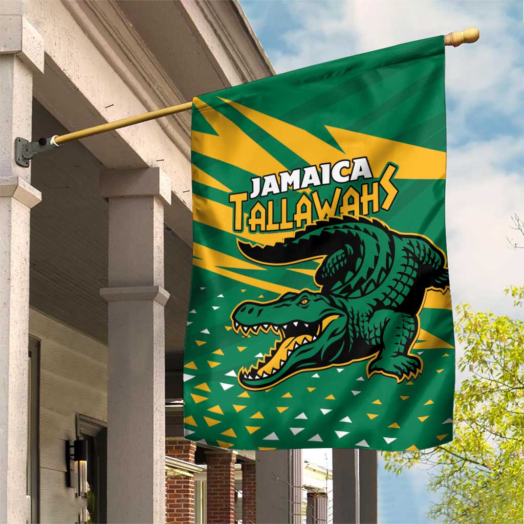 Afro Jamaica Cricket Tallawahs Garden Flag Fi Wi Tallawahs Champions LT01