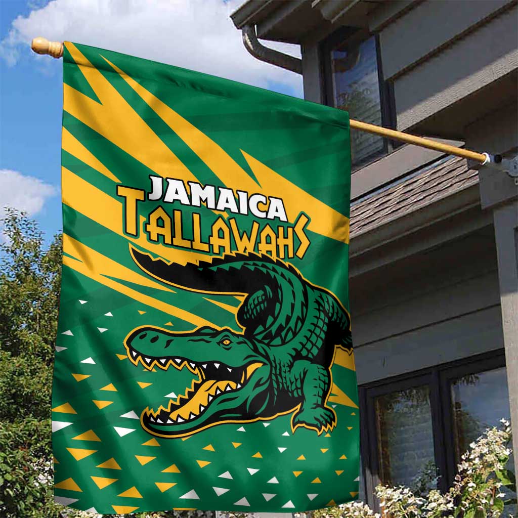 Afro Jamaica Cricket Tallawahs Garden Flag Fi Wi Tallawahs Champions LT01