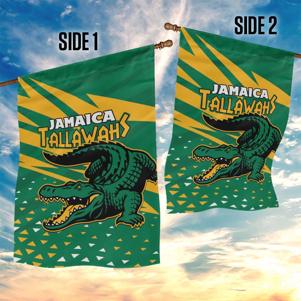 Afro Jamaica Cricket Tallawahs Garden Flag Fi Wi Tallawahs Champions LT01