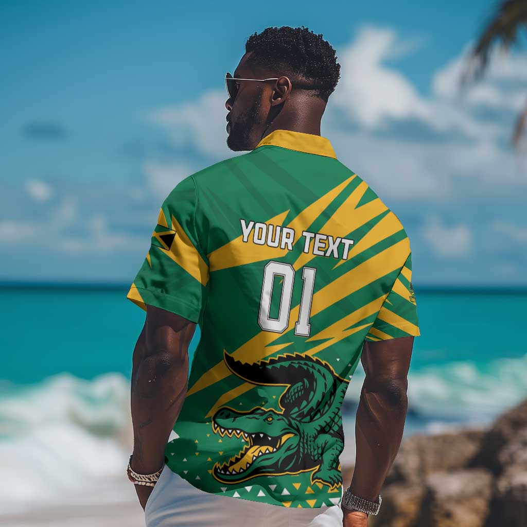Custom Afro Jamaica Cricket Tallawahs Hawaiian Shirt Fi Wi Tallawahs Champions LT01