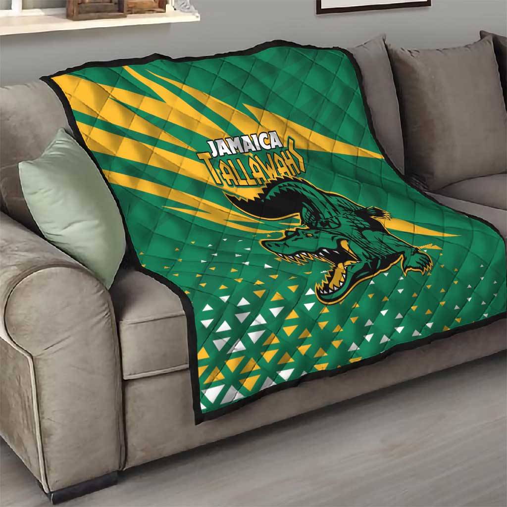 Afro Jamaica Cricket Tallawahs Quilt Fi Wi Tallawahs Champions LT01