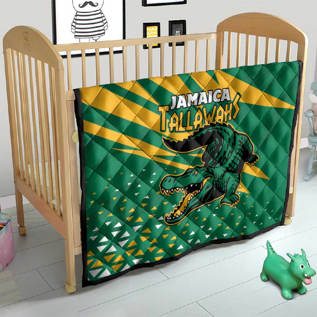 Afro Jamaica Cricket Tallawahs Quilt Fi Wi Tallawahs Champions LT01
