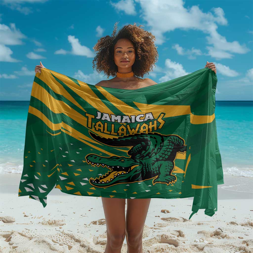 Afro Jamaica Cricket Tallawahs Sarong Fi Wi Tallawahs Champions LT01