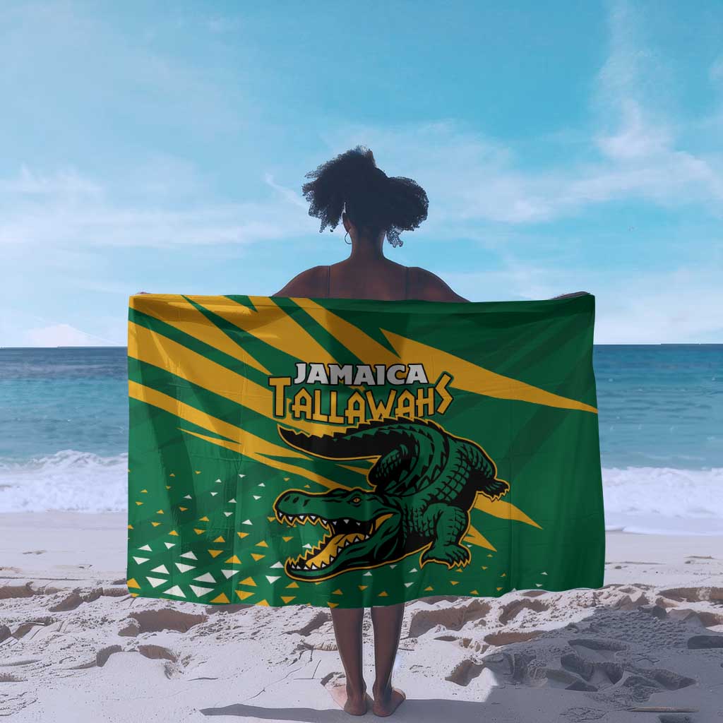 Afro Jamaica Cricket Tallawahs Sarong Fi Wi Tallawahs Champions LT01