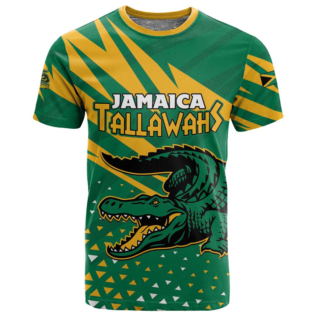 Custom Afro Jamaica Cricket Tallawahs T shirt Fi Wi Tallawahs Champions LT01