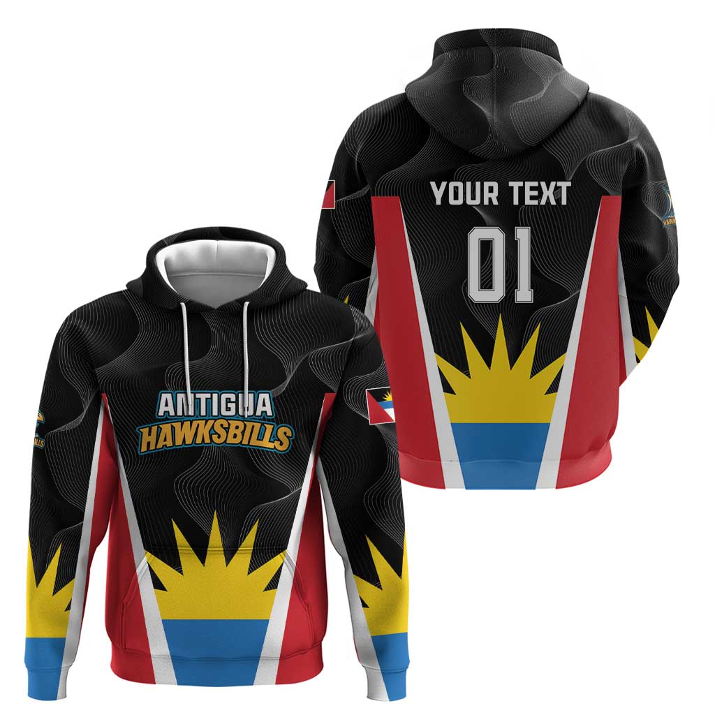 Custom Antigua Cricket Hawksbills Hoodie Each Endeavouring All Achieving LT01
