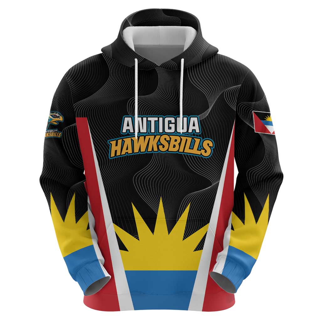Custom Antigua Cricket Hawksbills Hoodie Each Endeavouring All Achieving LT01