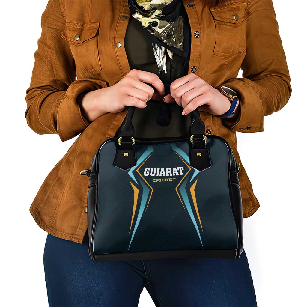 Gujarat 2025 Cricket Titans Shoulder Handbag Aava De Race With The Titans LT01
