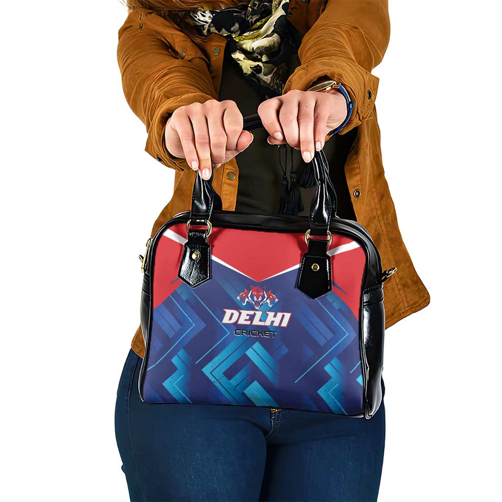 Capitals Delhi 2025 Cricket Shoulder Handbag Fight Till The End LT01