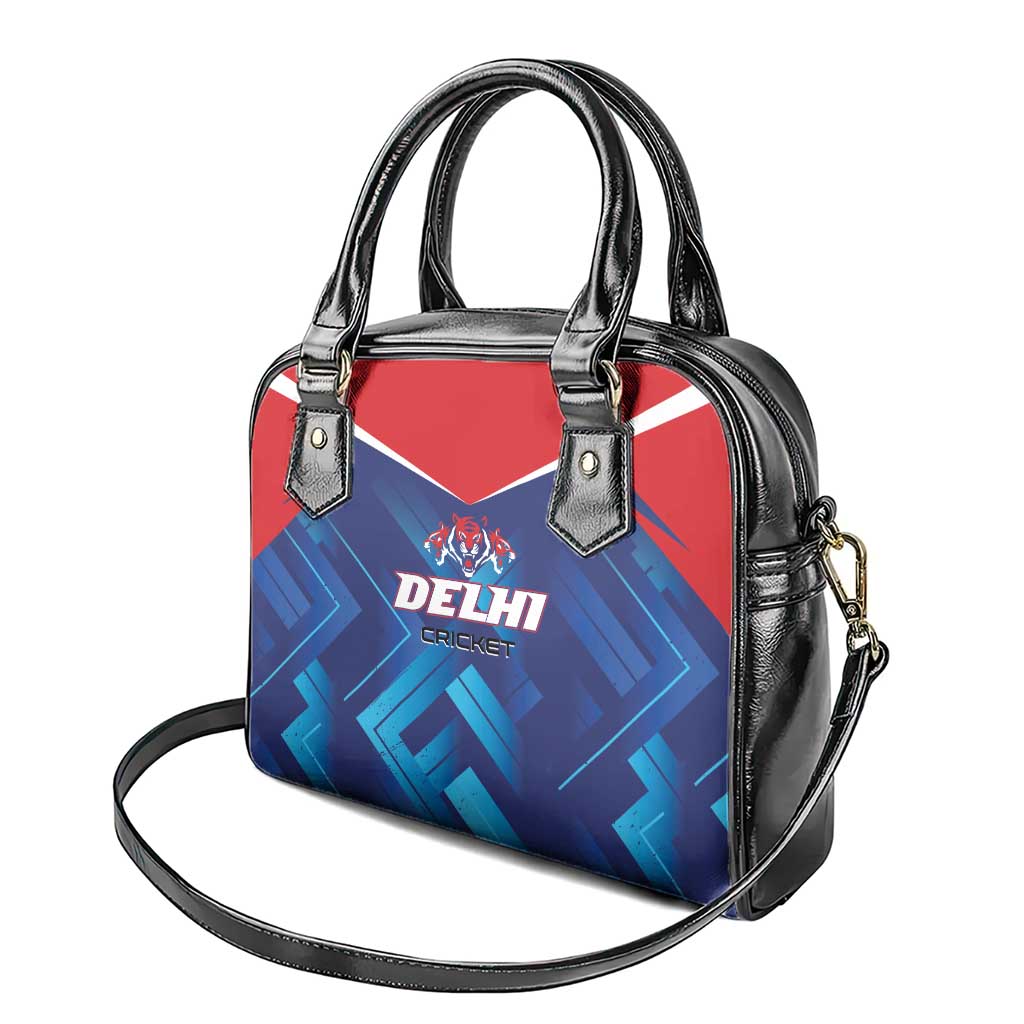 Capitals Delhi 2025 Cricket Shoulder Handbag Fight Till The End LT01