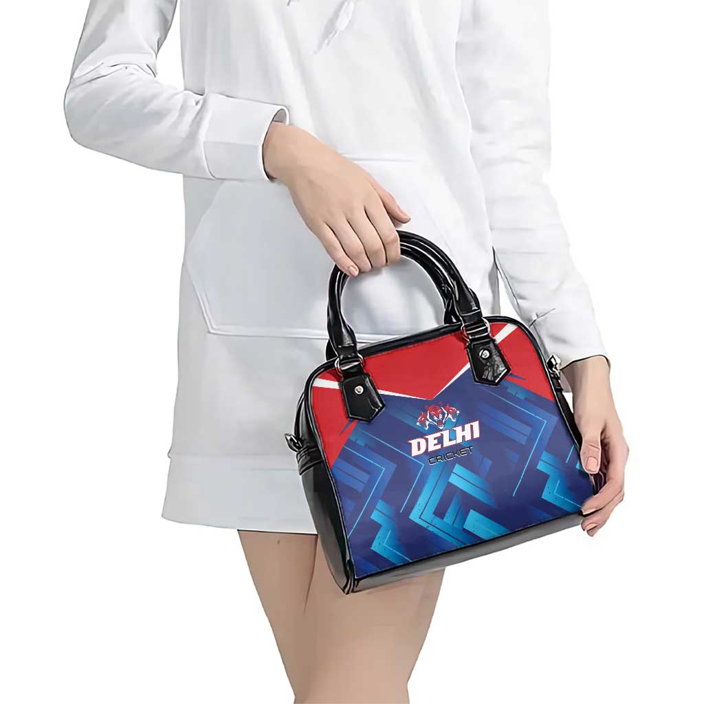 Capitals Delhi 2025 Cricket Shoulder Handbag Fight Till The End LT01
