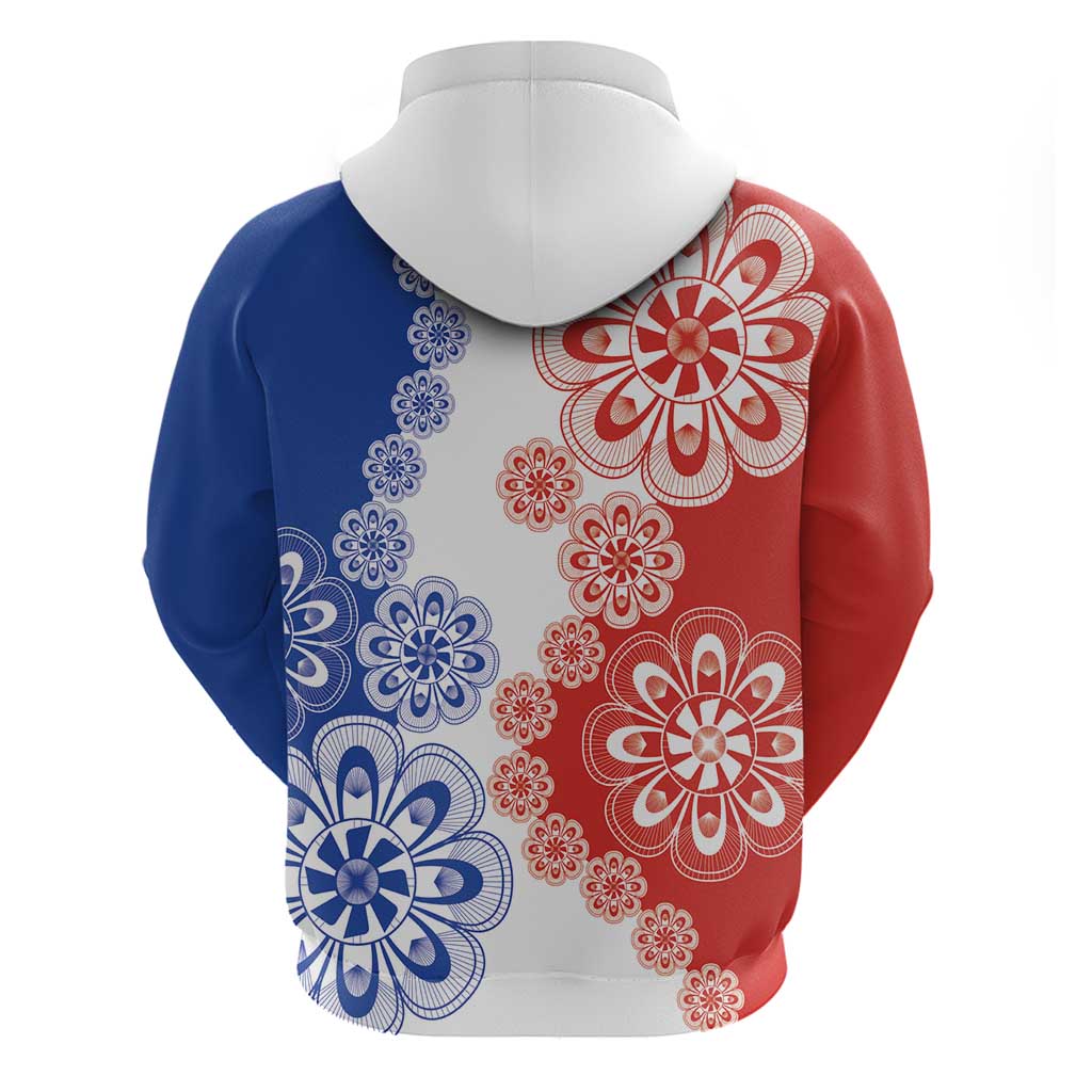 Paraguay Nanduti Traditional Lace Stylized Hoodie LT01