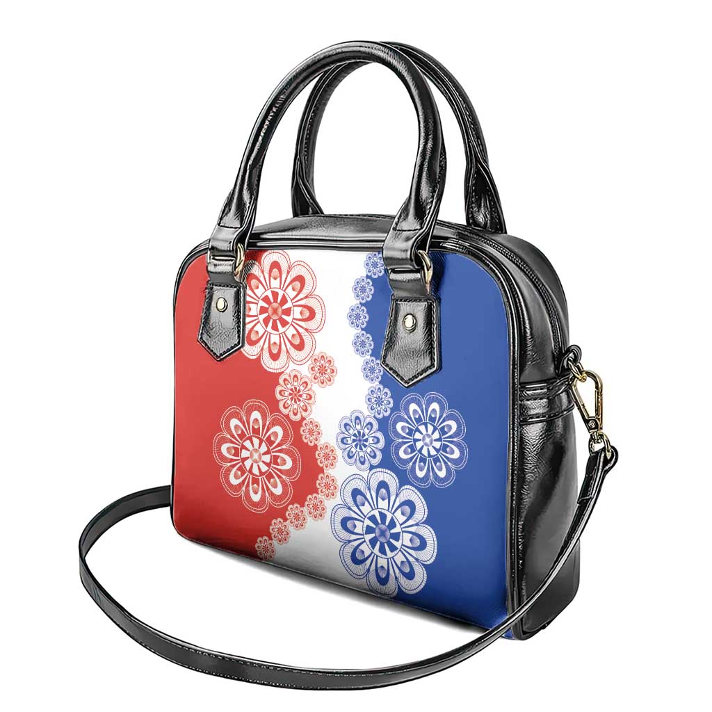 Paraguay Nanduti Traditional Lace Stylized Shoulder Handbag LT01