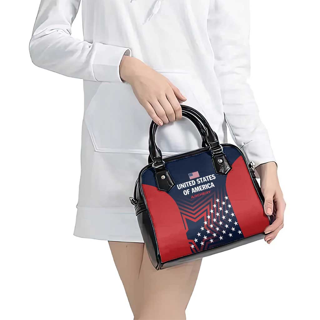 Personalized USA 2025 Archery Shoulder Handbag Aim Shoot Win LT01