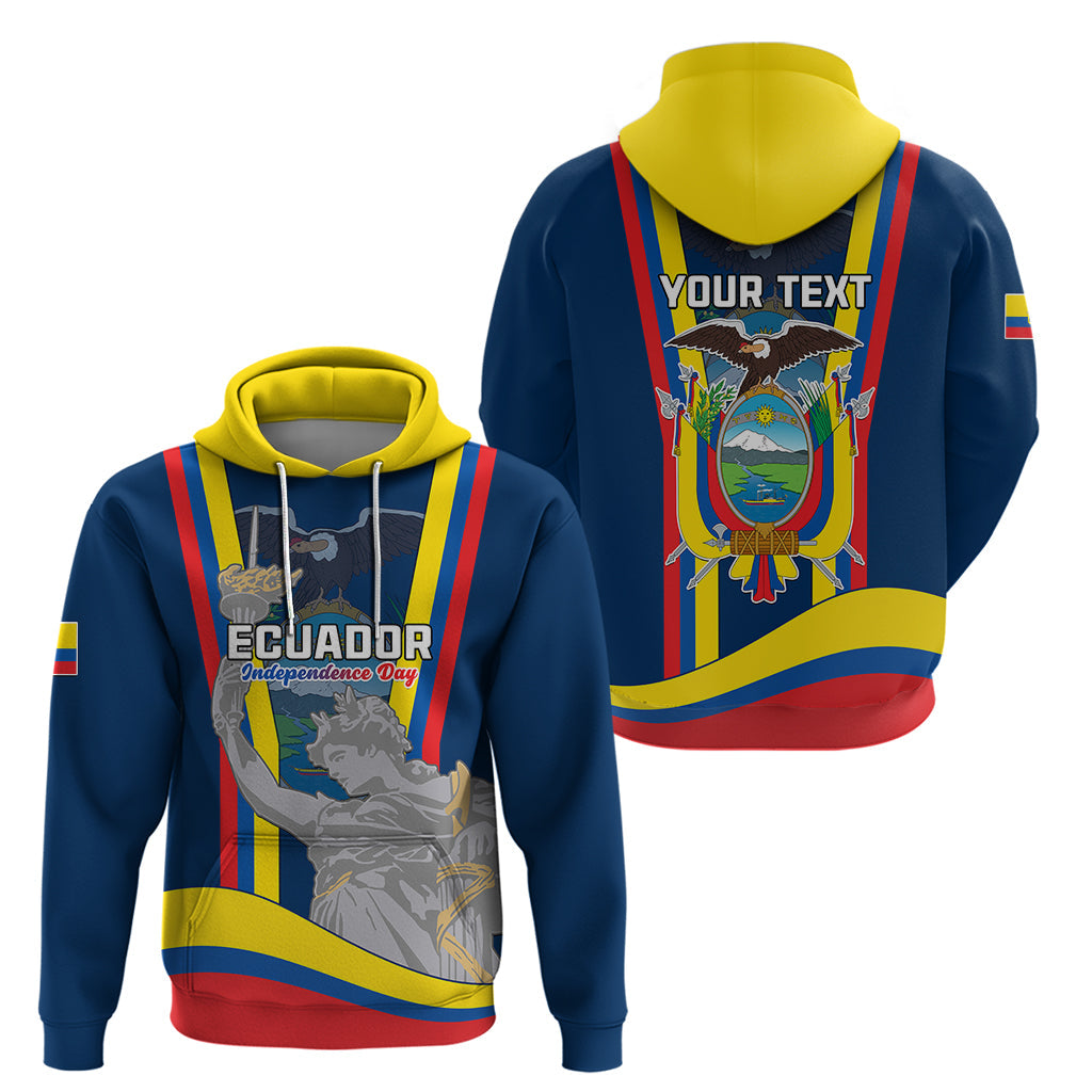Custom Ecuador Independence Day Hoodie Monumento a la Independencia Quito 10th August LT01