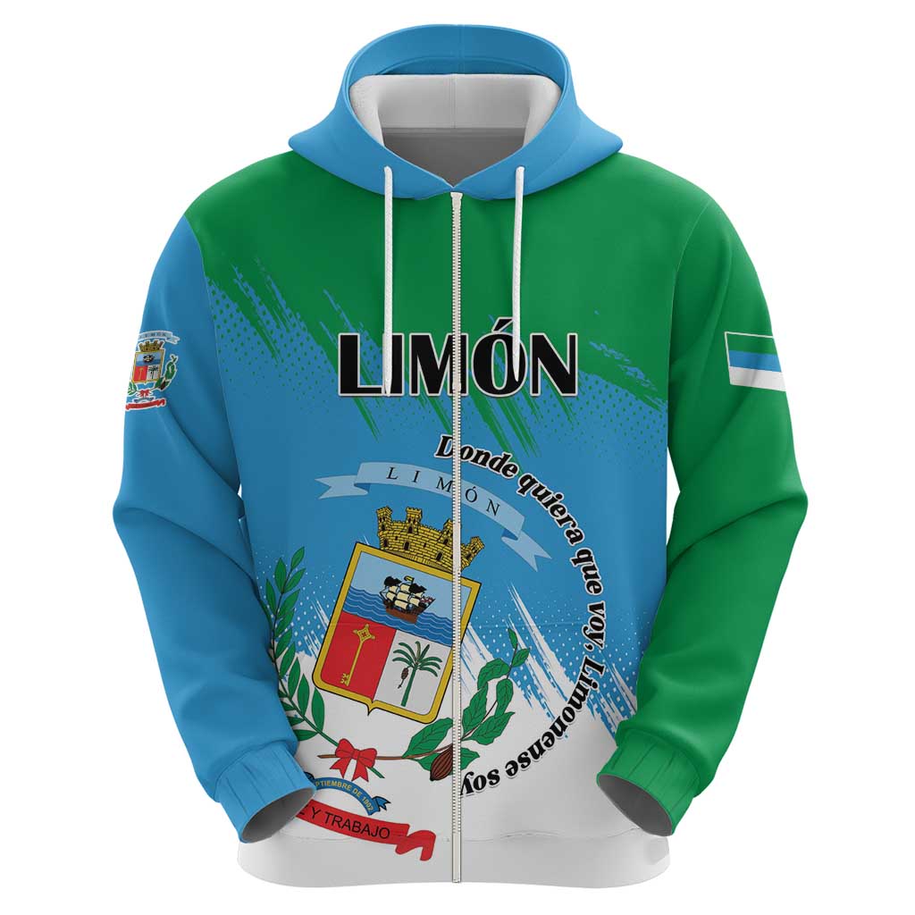 Personalized Costa Rica Limón Province Hoodie Donde Quiera Que Voy Limonense Soy LT01