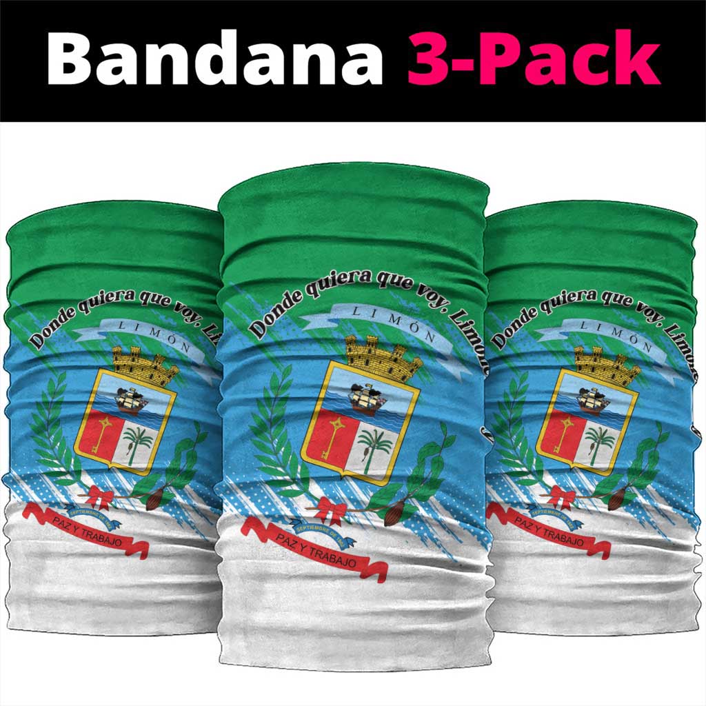 Costa Rica Limón Province Neck Gaiter Donde Quiera Que Voy Limonense Soy LT01