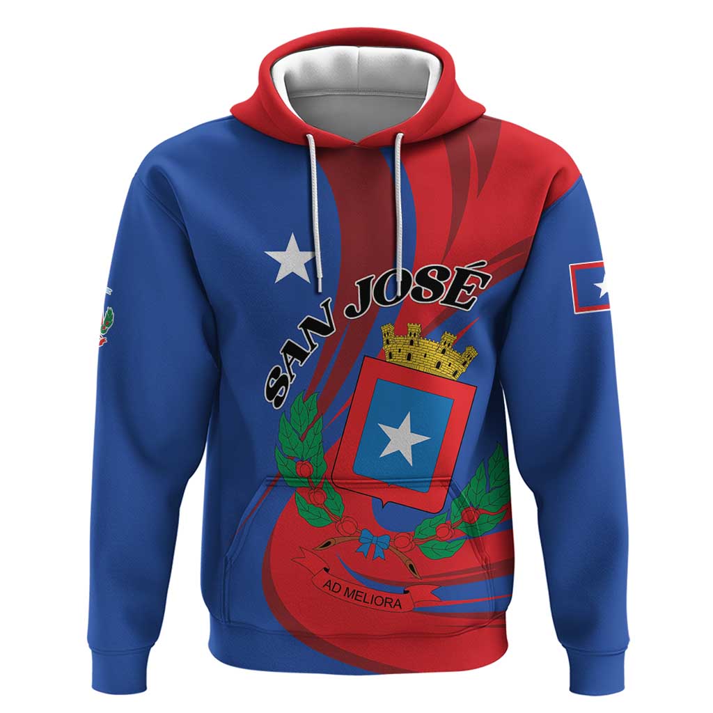 Personalized Costa Rica San José Hoodie Ad Meliora LT01