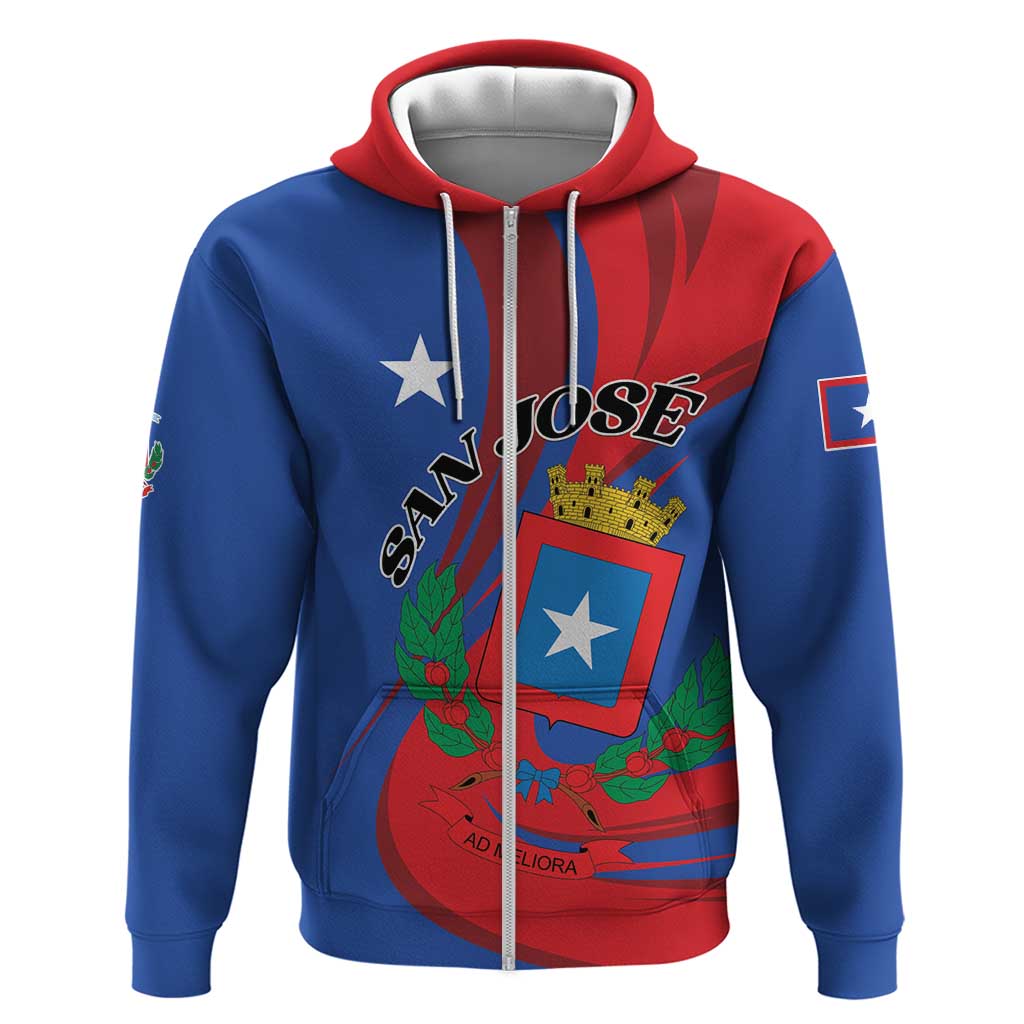 Personalized Costa Rica San José Hoodie Ad Meliora LT01