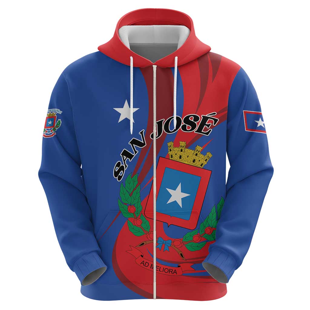 Personalized Costa Rica San José Hoodie Ad Meliora LT01