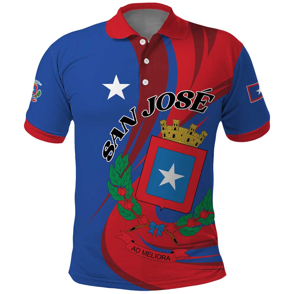 Personalized Costa Rica San José Polo Shirt Ad Meliora LT01