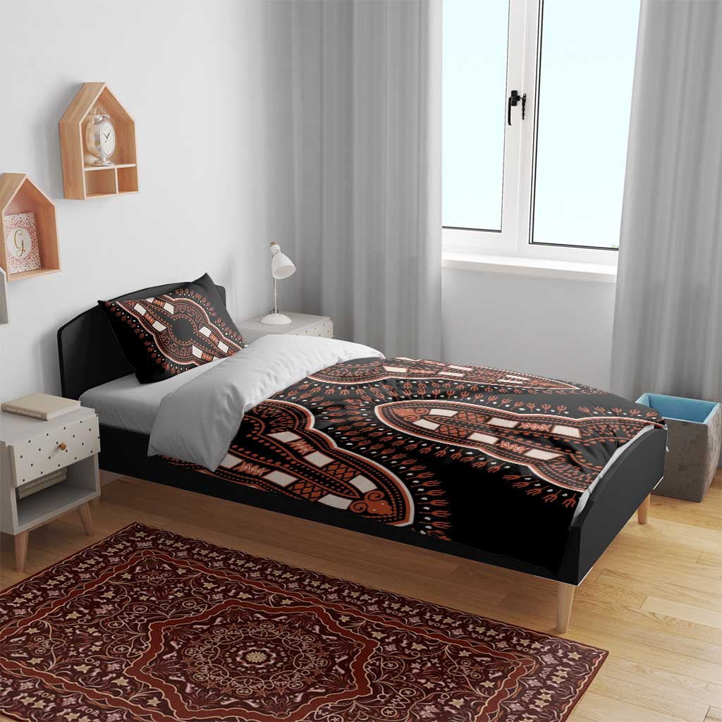 African Dashiki Bedding Set Afro Vintage Pattern LT01