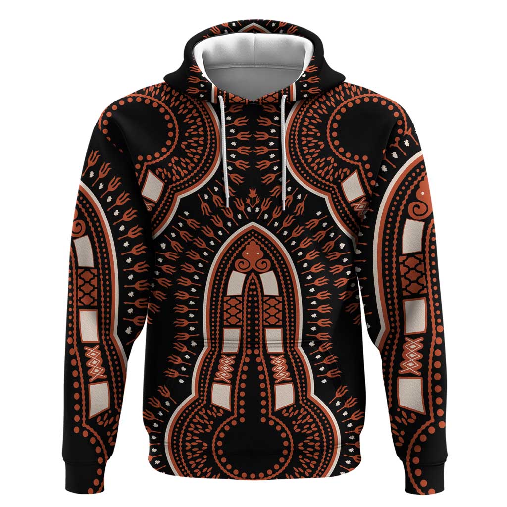 African Dashiki Pattern Vintage Hoodie LT01