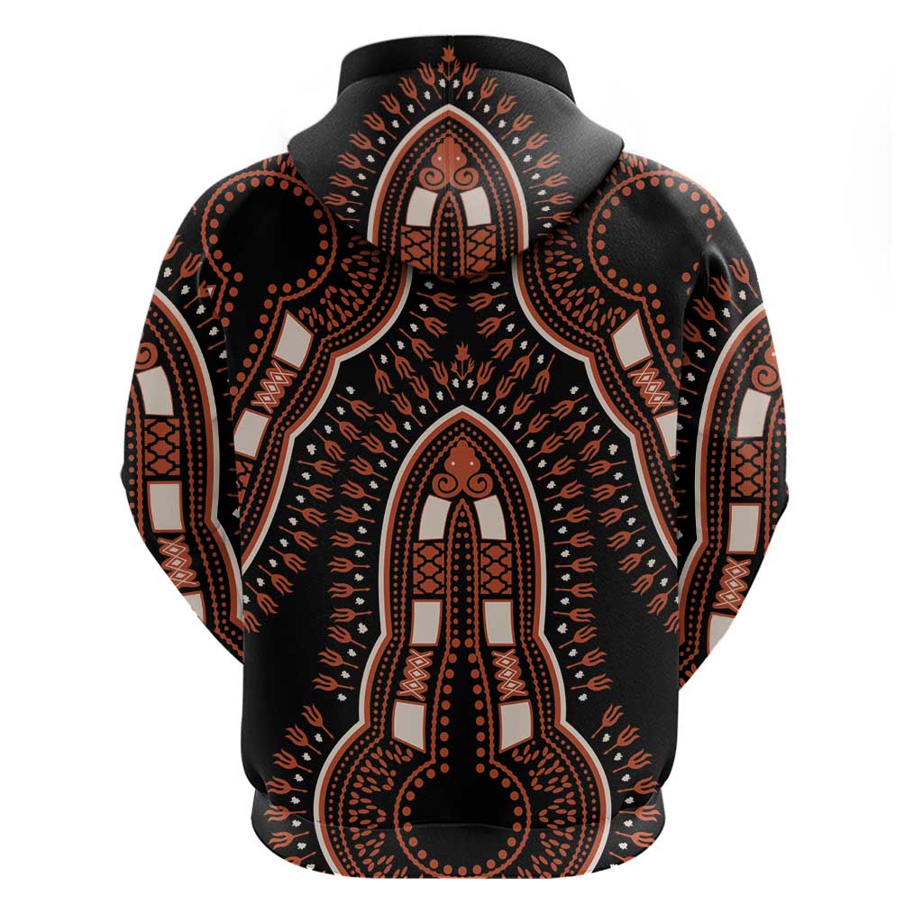 African Dashiki Pattern Vintage Hoodie LT01