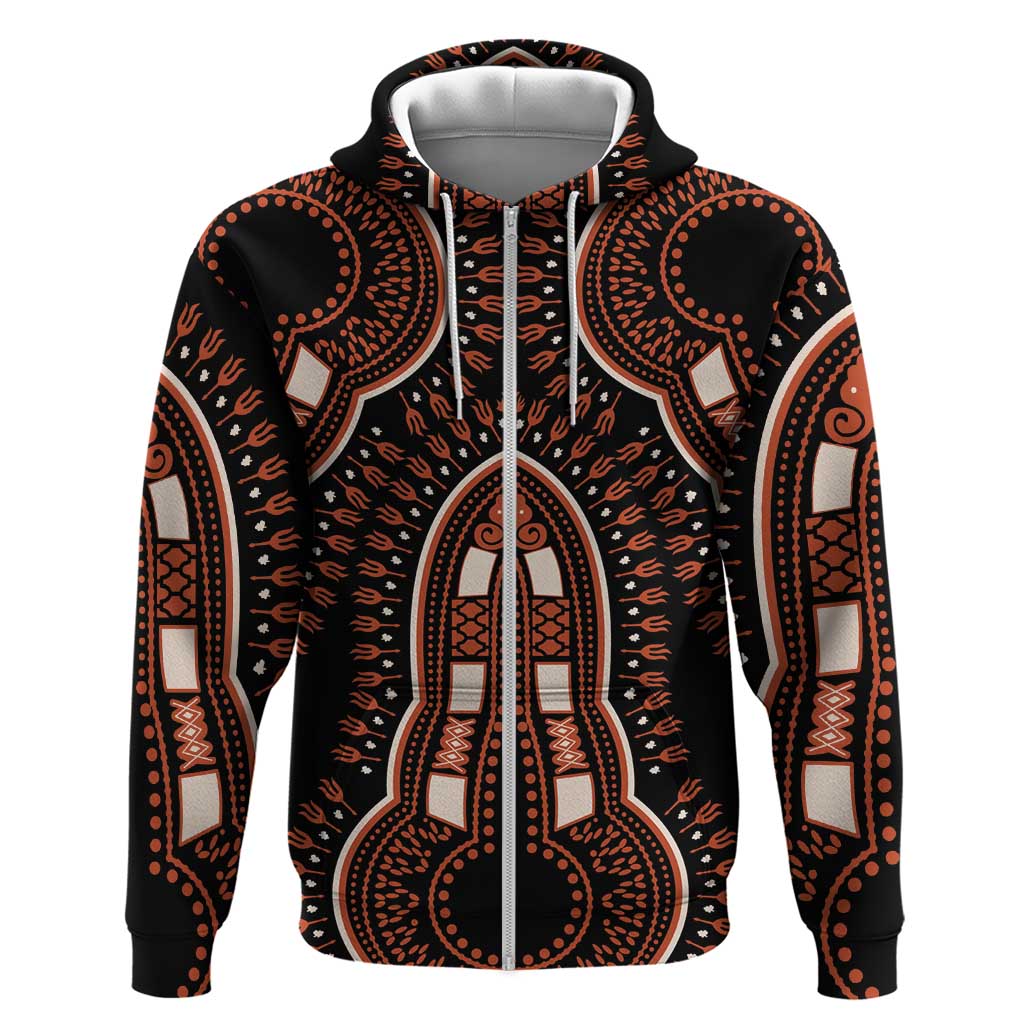 African Dashiki Pattern Vintage Hoodie LT01