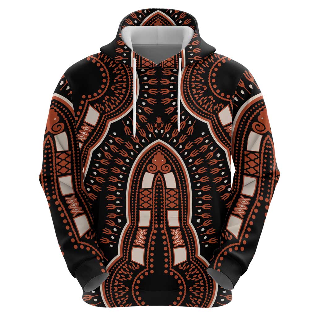 African Dashiki Pattern Vintage Hoodie LT01