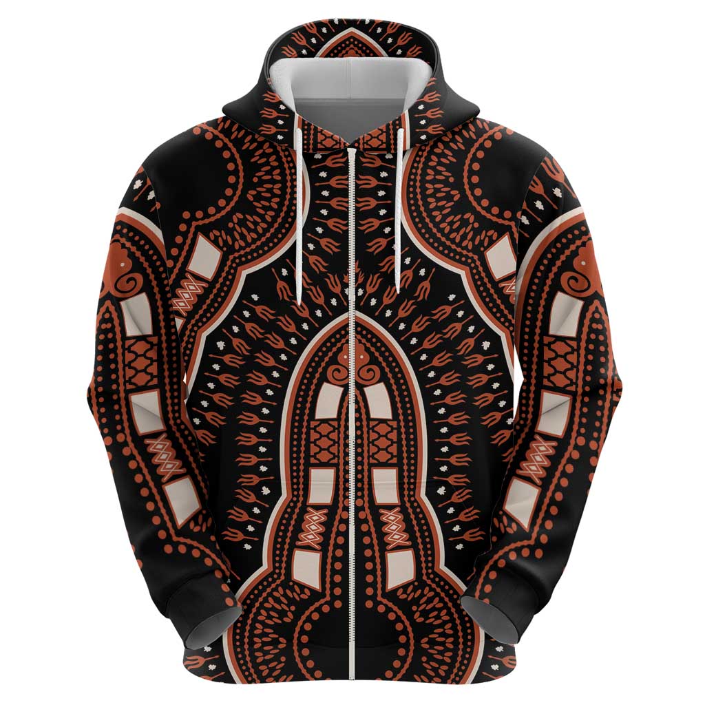 African Dashiki Pattern Vintage Hoodie LT01