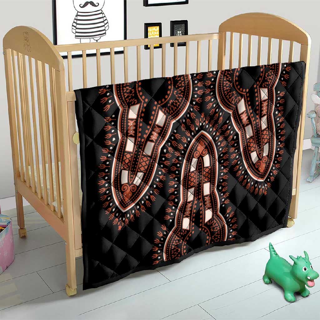 African Dashiki Quilt Afro Vintage Pattern LT01