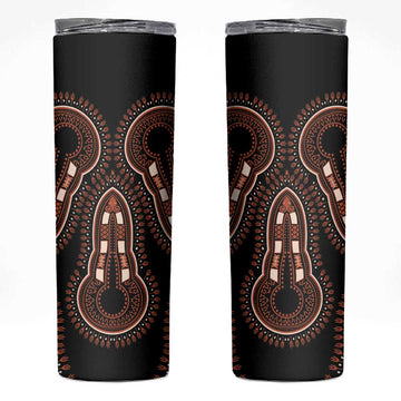 African Dashiki Skinny Tumbler Afro Vintage Pattern LT01