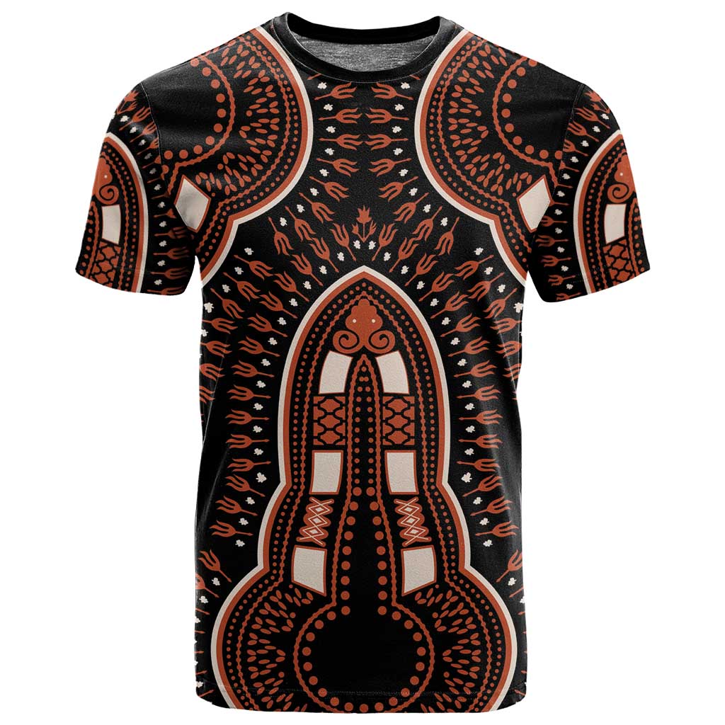 African Dashiki T shirt Afro Vintage Pattern LT01