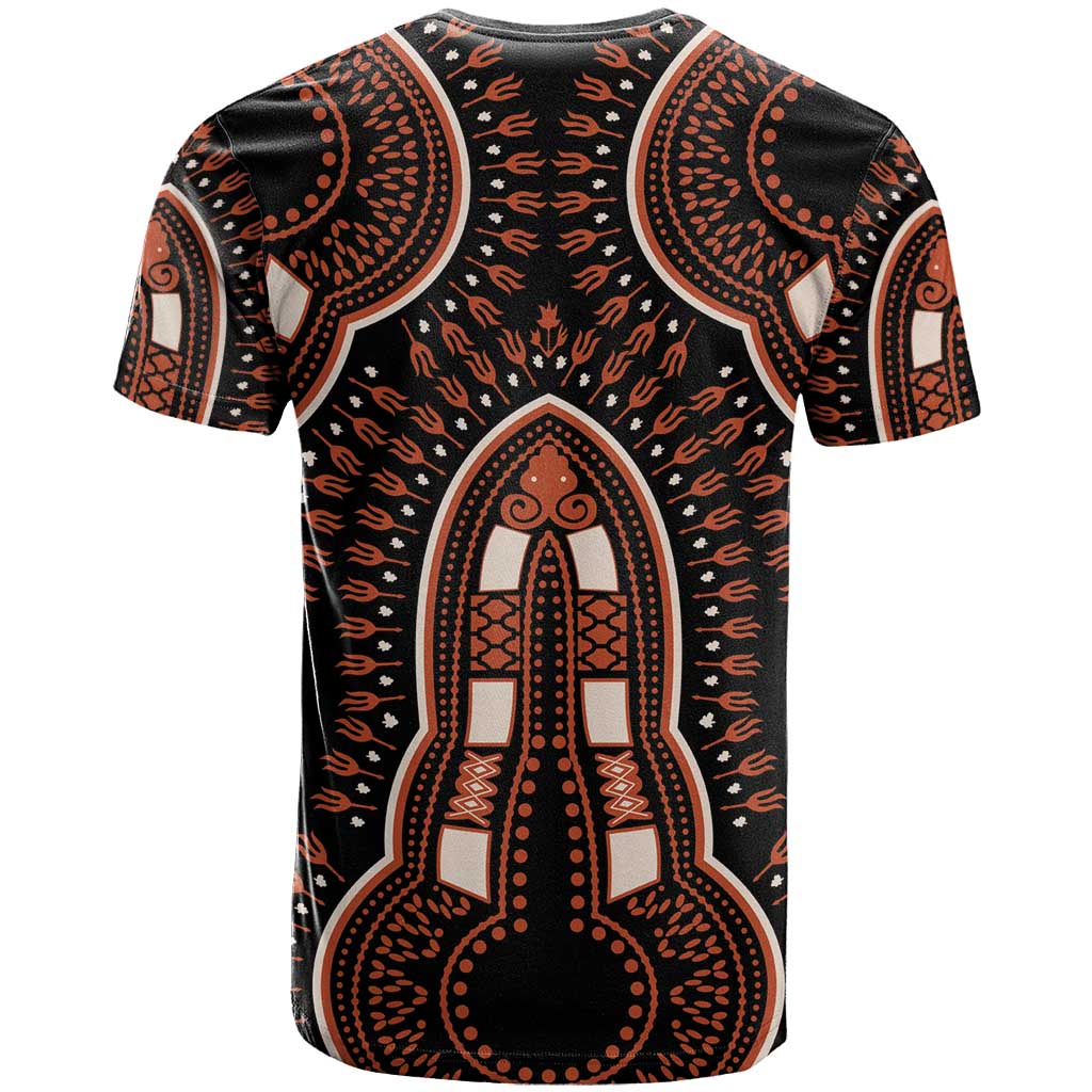 African Dashiki T shirt Afro Vintage Pattern LT01