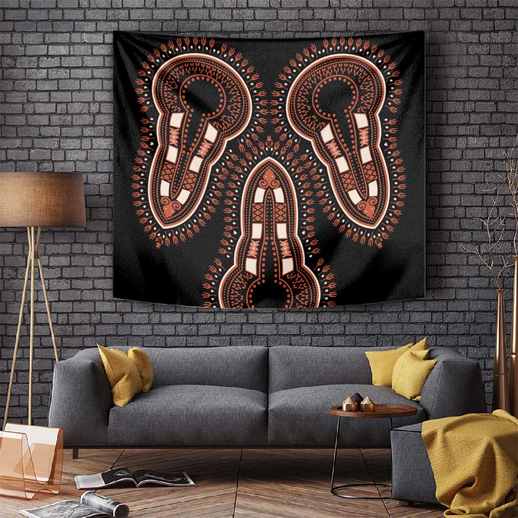 African Dashiki Tapestry Afro Vintage Pattern LT01