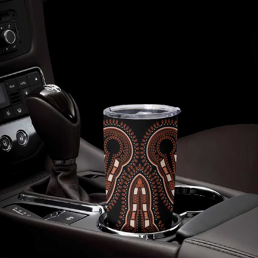African Dashiki Tumbler Cup Afro Vintage Pattern LT01