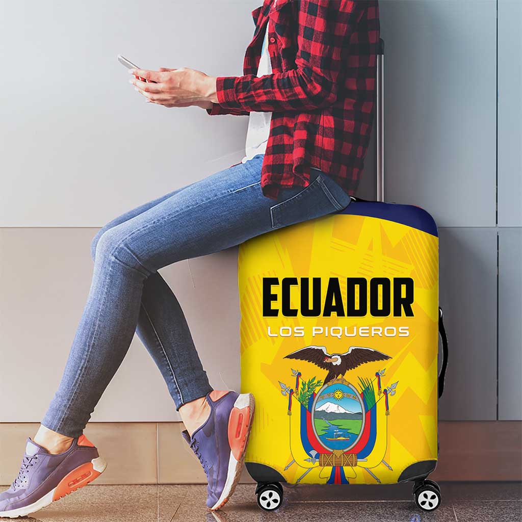 Ecuador Rugby Luggage Cover Los Piqueros Go Champions LT01