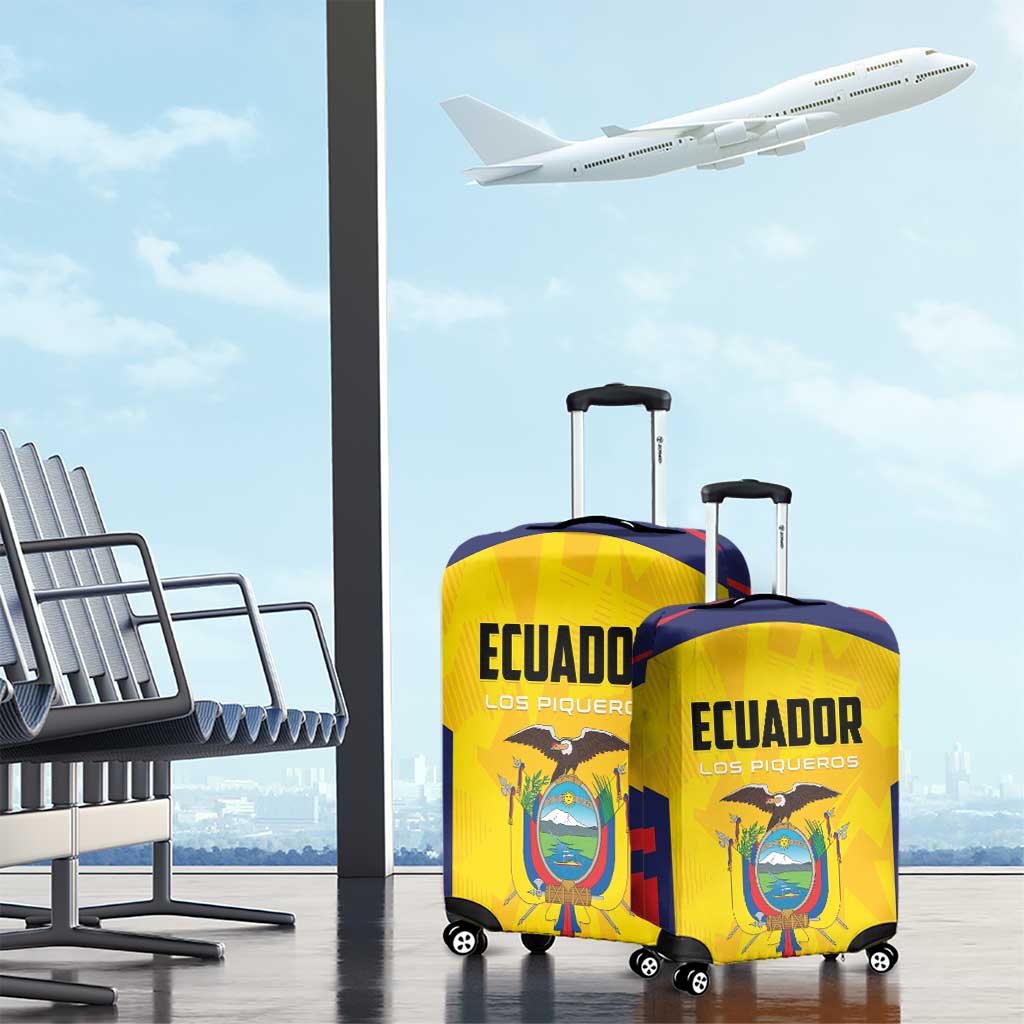Ecuador Rugby Luggage Cover Los Piqueros Go Champions LT01