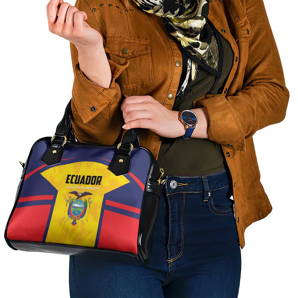 Ecuador Rugby Shoulder Handbag Los Piqueros Go Champions LT01