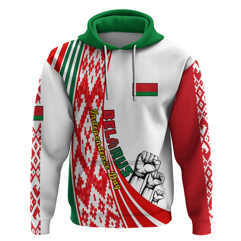 3 July Belarus Independence Day Hoodie Belarusian Flag Style Special Version LT01